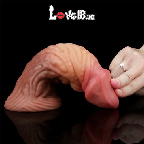  So sánh Dương vật giả silicone bạch kim 2 lớp siêu gân Lovetoy size 7.0 inch giá rẻ