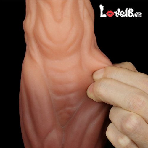  Đại lý Dương vật giả siêu gân silicone 2 thớ mềm mại chính hãng