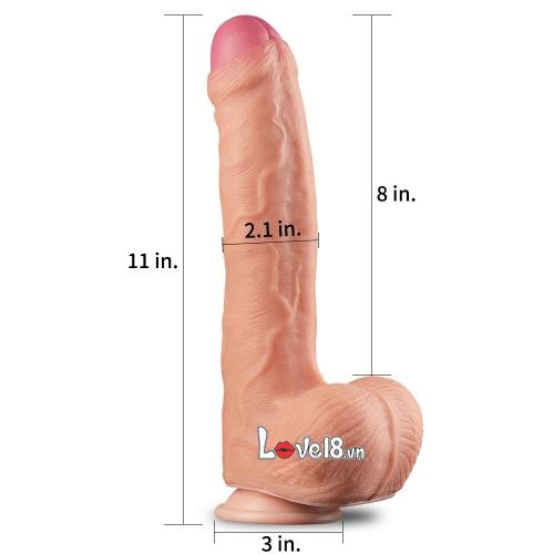  Mua Dương vật gắn tường to khủng Lovetoy Nature Cock 11 inch có tốt không?