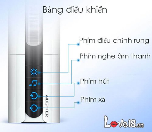  Nhập sỉ Máy bú mút dương vật tự động có sưởi ấm Air Jet   loại tốt