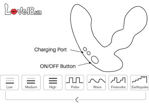  Giá sỉ Phích cắm hậu môn cao cấp có rung Lovense Edge 2 giá tốt