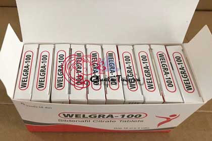  Sỉ Viên uống cương dương ấn độ Welgra 100mg tăng cường sinh lý nam giới tốt nhất giá tốt