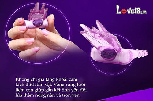  Bỏ sỉ Vòng rung lưỡi liếm cao cấp Durex Play Bliss mới nhất