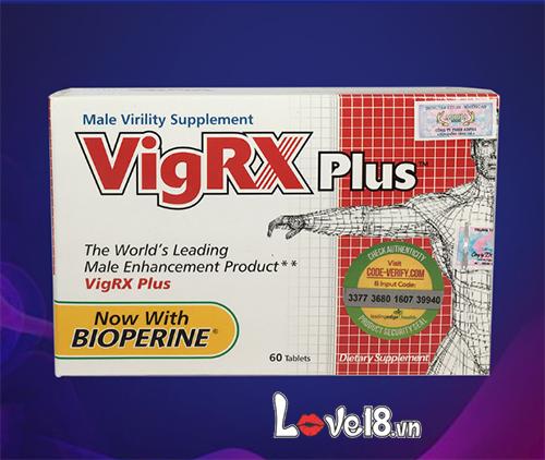  Giá sỉ Thảo Dược Vig Rx Plus Kéo Dài Thời Gian Làm To Dương Vật chính hãng